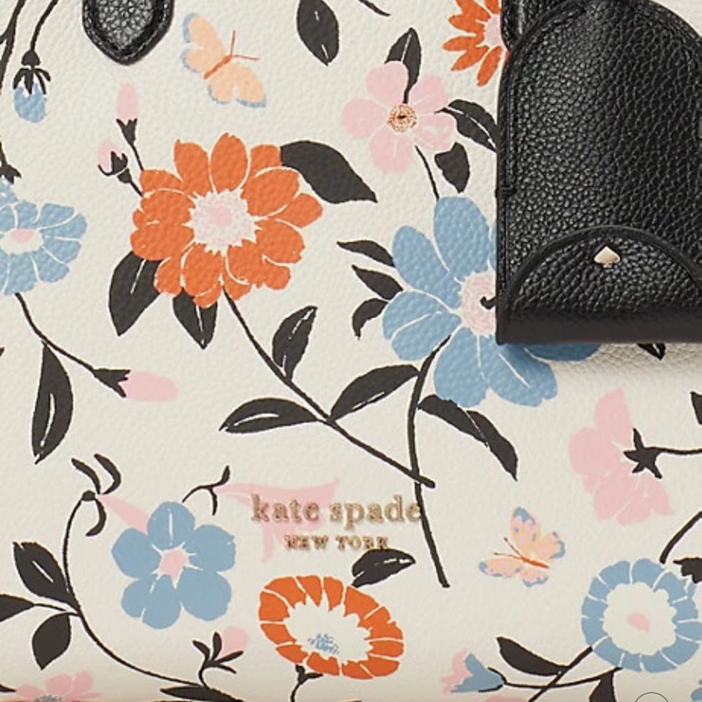 Kate Spade Avenue floral garden satchel - Picture 6 of 7
